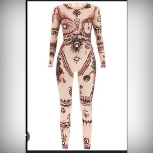 Marine Serre Geotic jumpsuit multicolor
